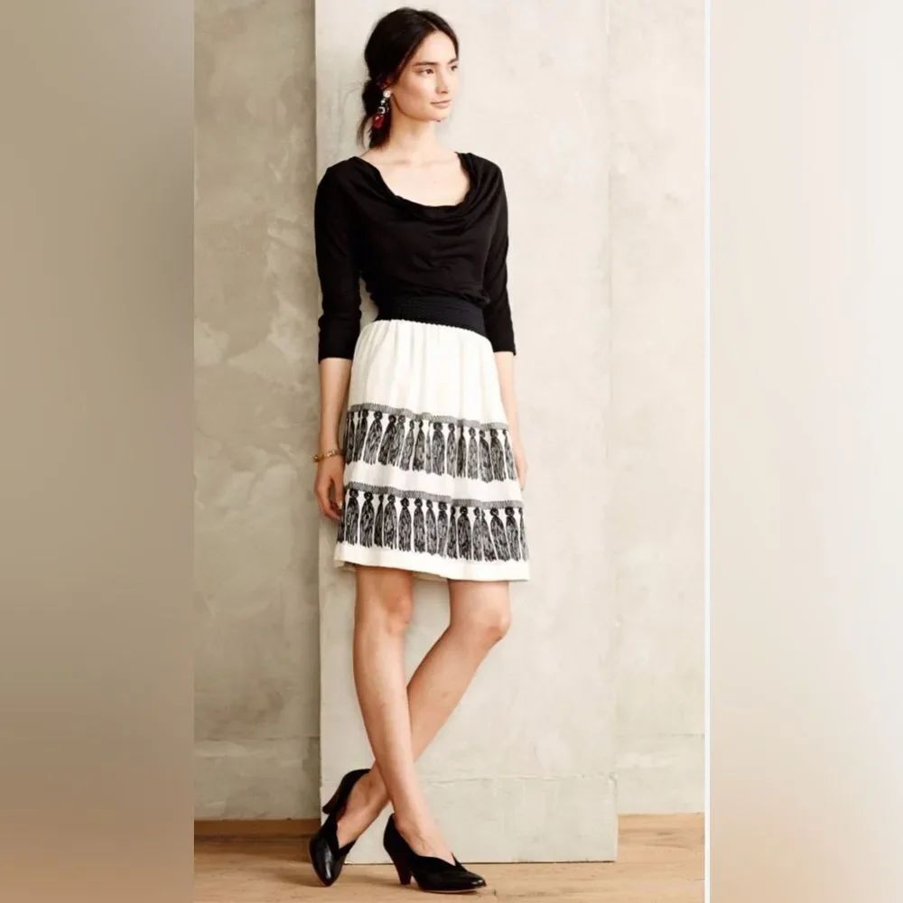 Anthropologie Girls from Savoy Elegant Skirt